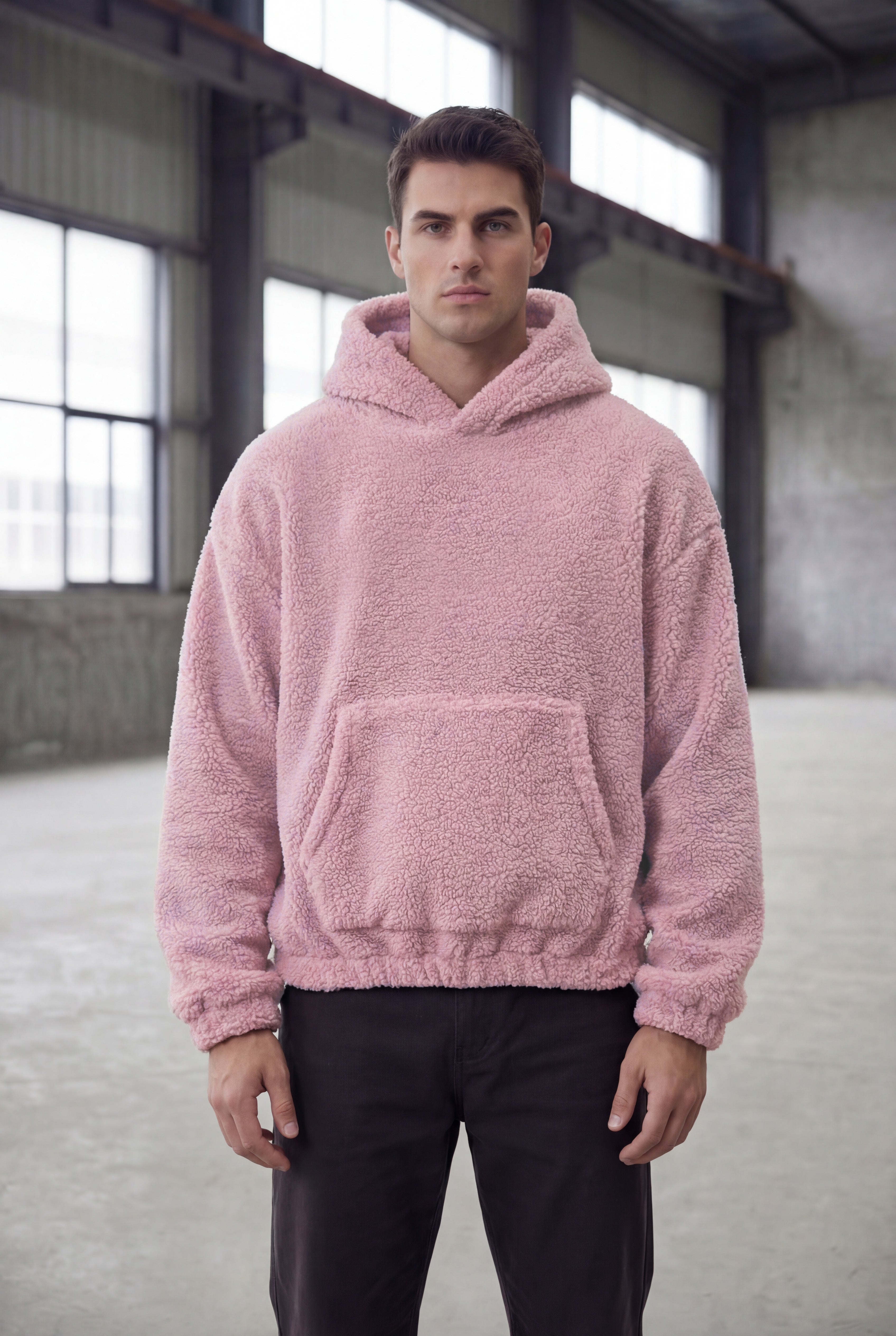 El-Haj Sherpa hoodie - Pink