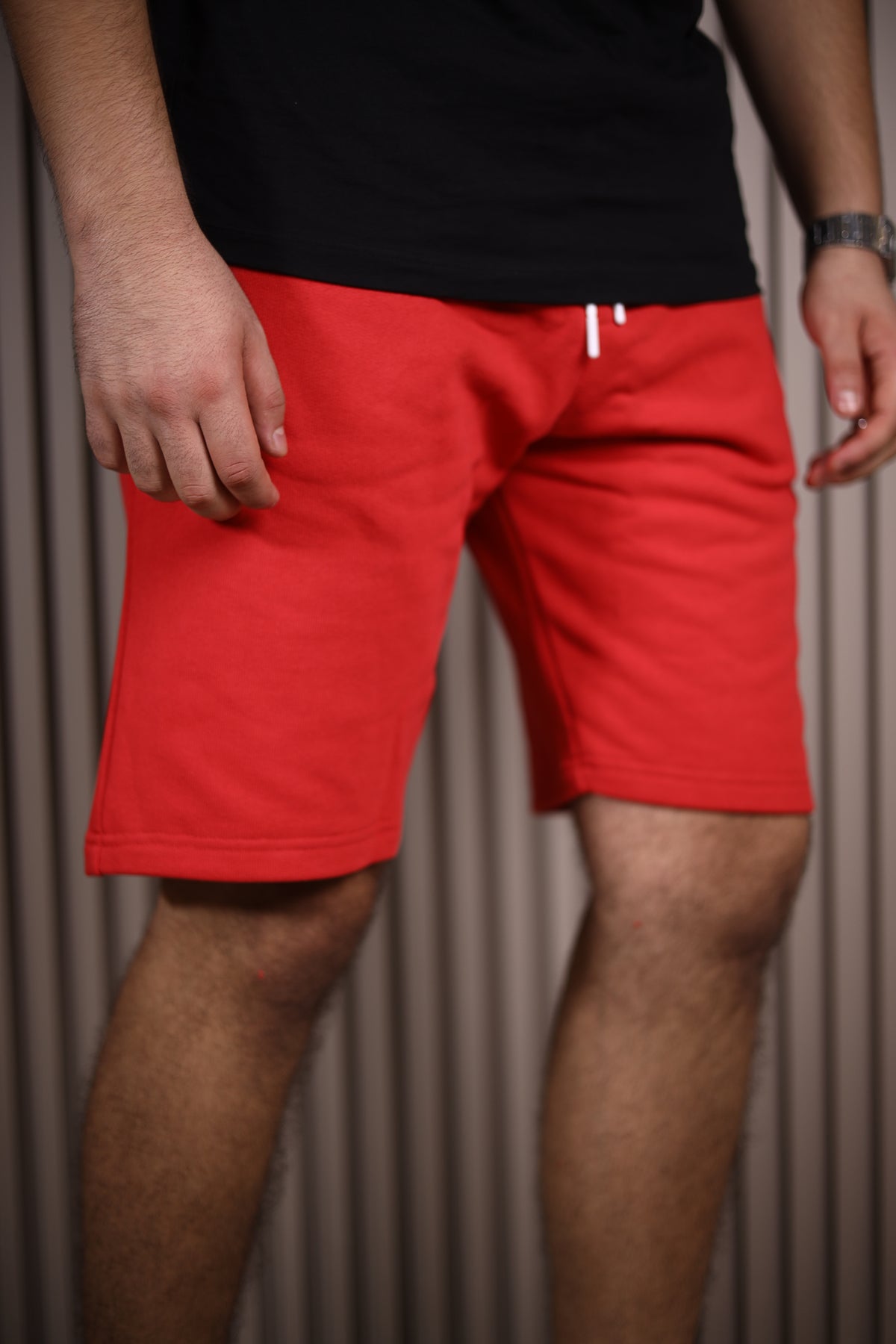 El-Haj cotton shorts