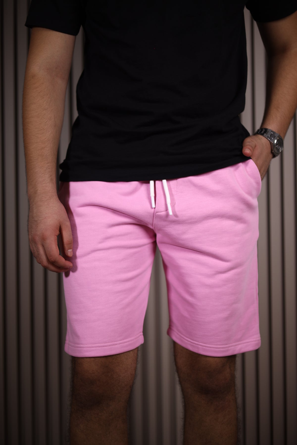 El-Haj cotton shorts