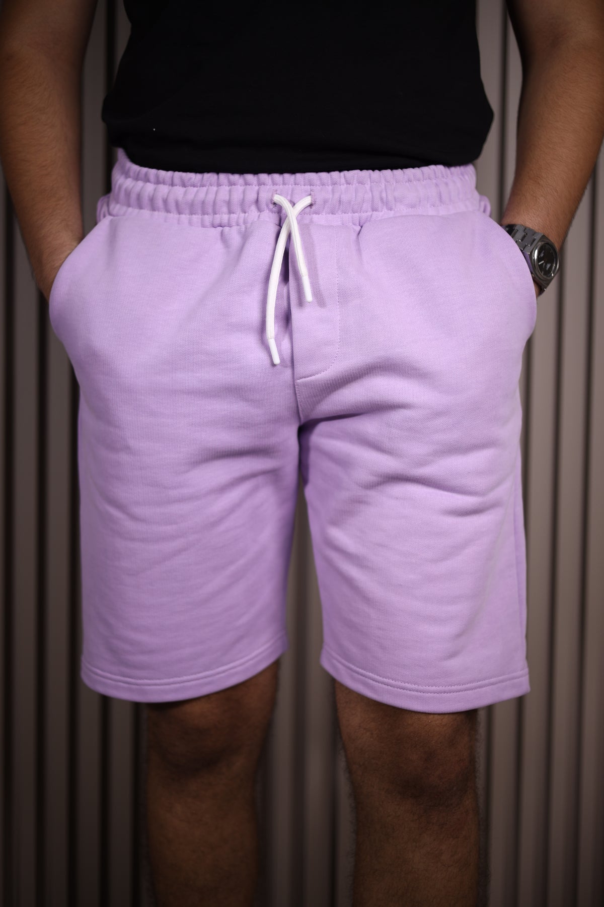 El-Haj cotton shorts