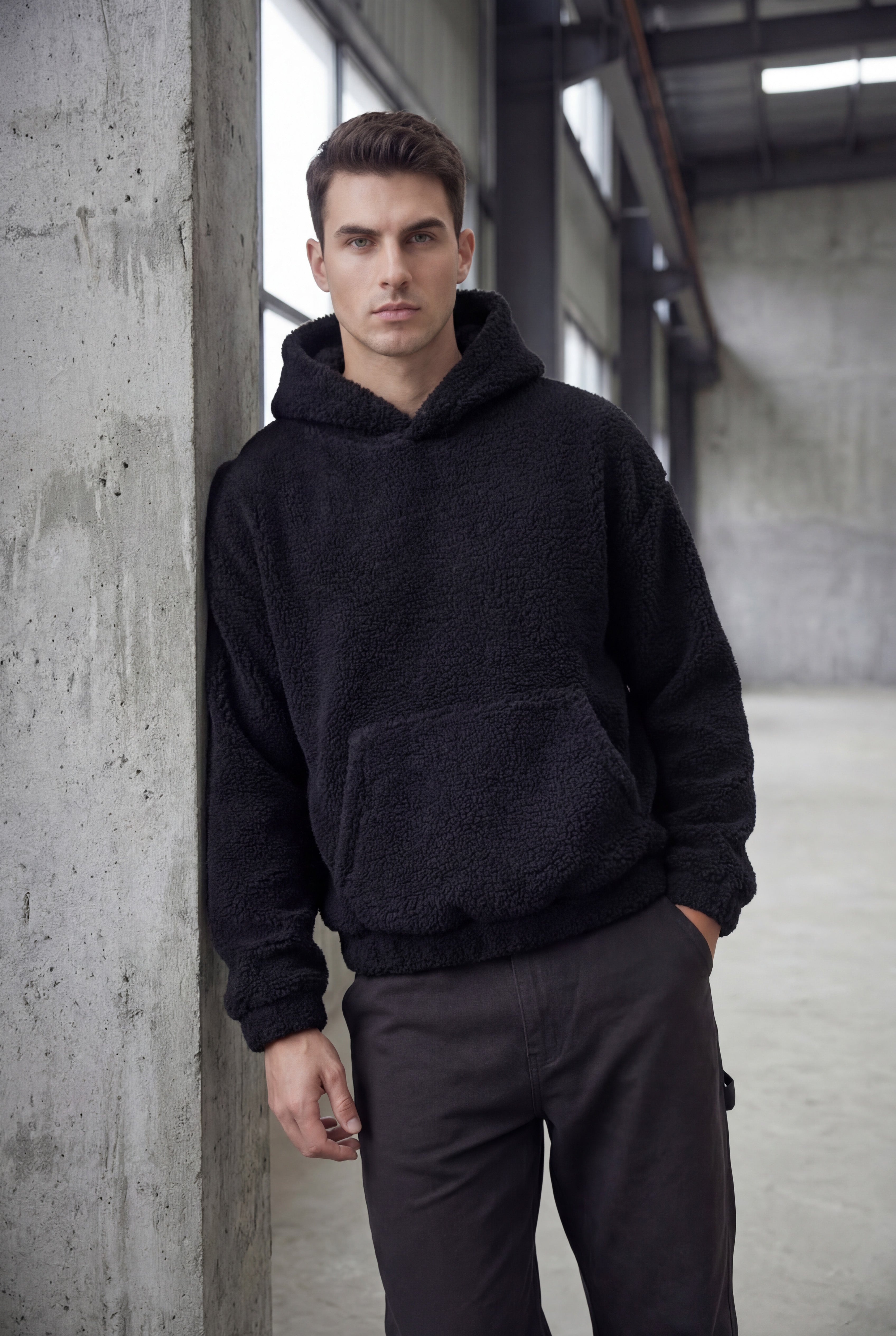 El-Haj Sherpa Hoodie - Black