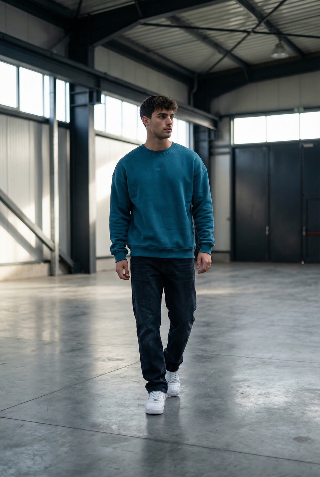 El-Haj Classic Crew-neck - Turquoise