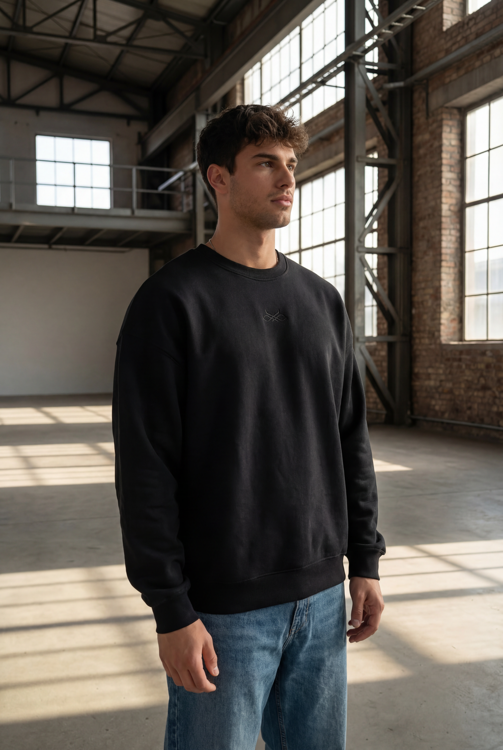 El-Haj Classic Crew-neck - Black