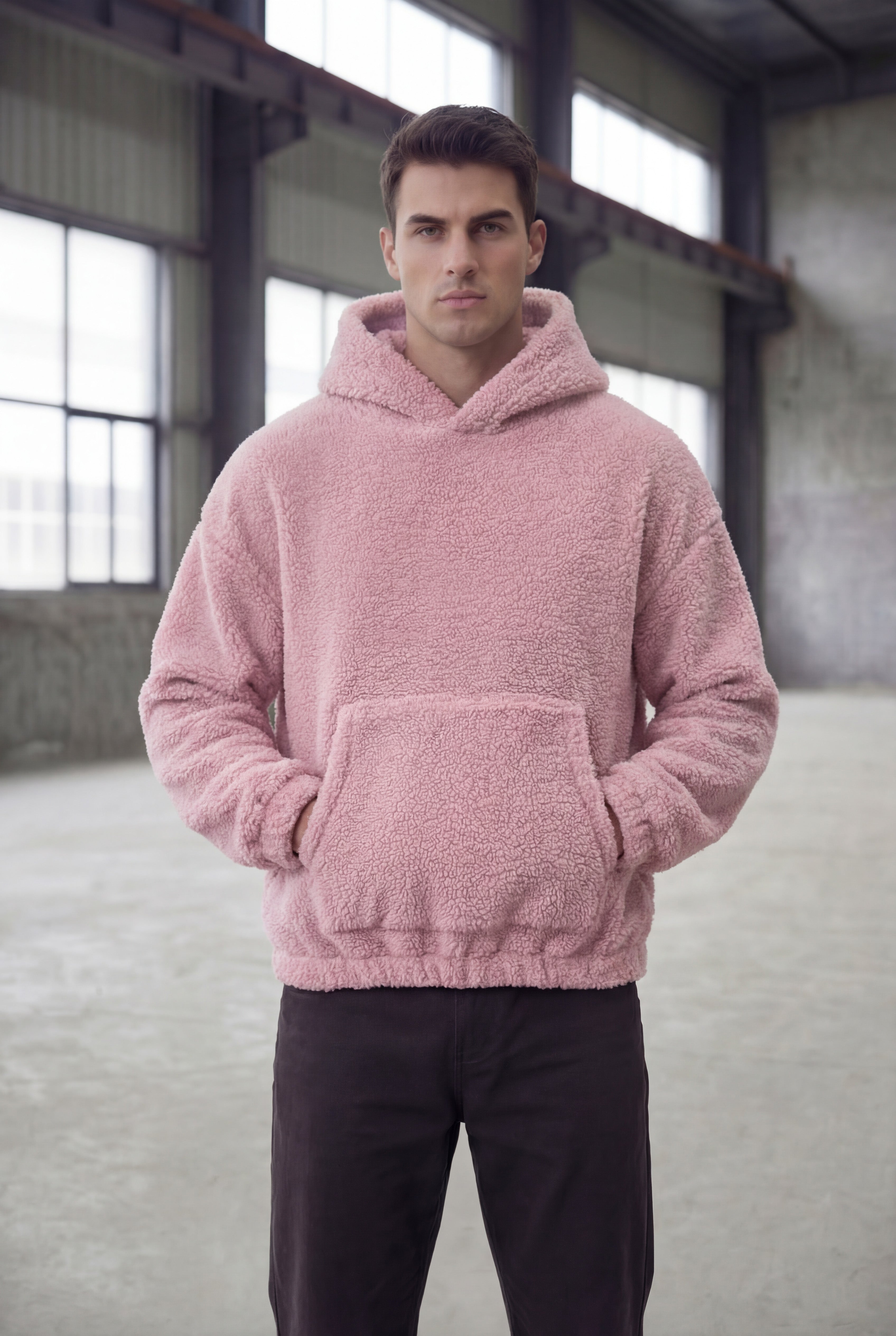 El-Haj Sherpa hoodie - Pink