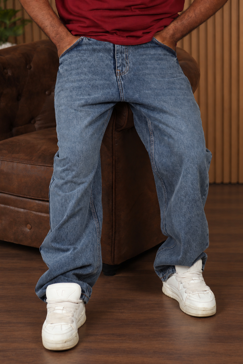 El-Haj Straight Baggy Jeans