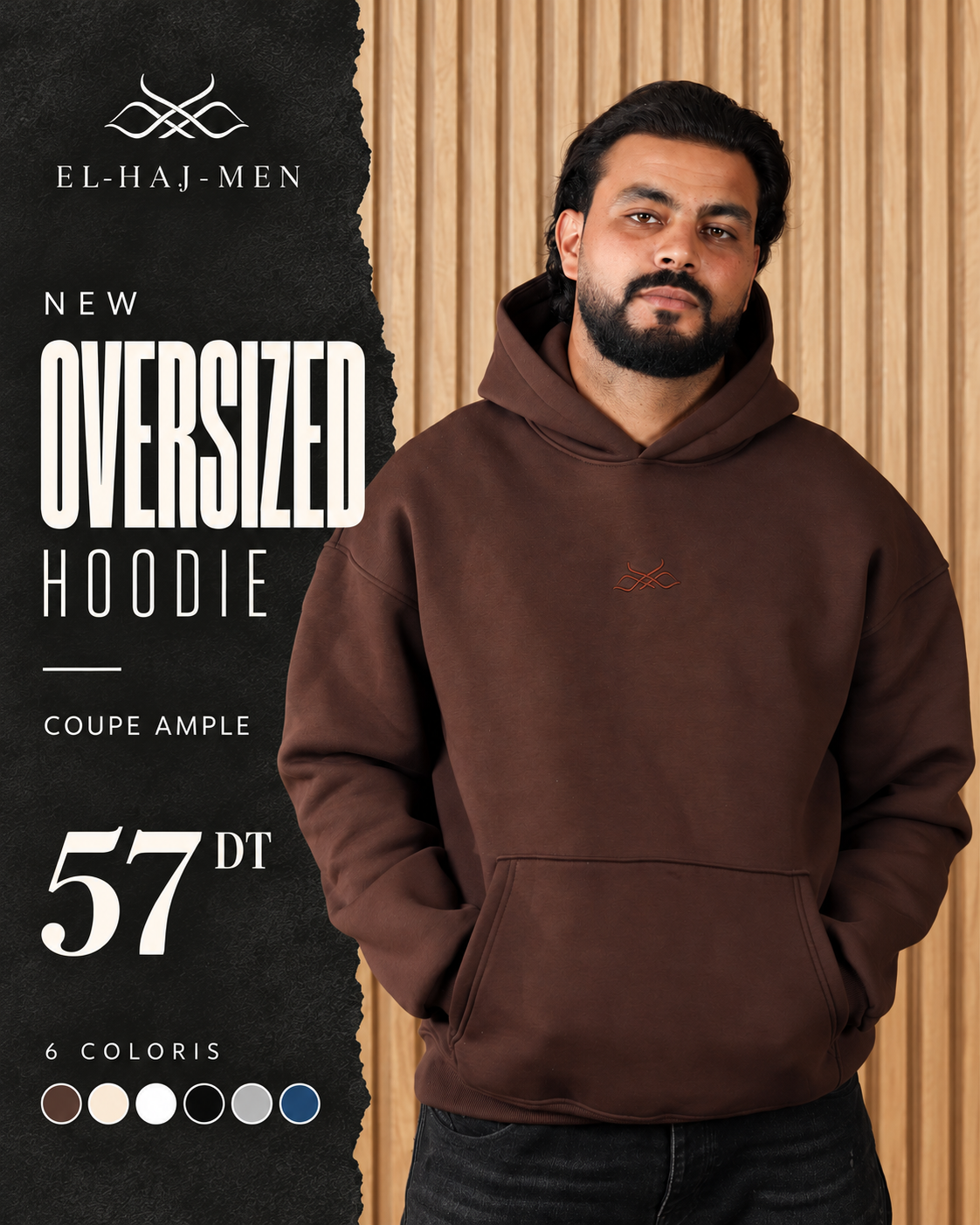 EL-Haj Oversized Hoodie