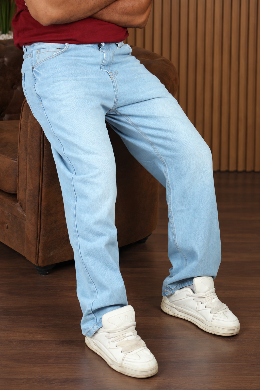 El-Haj Straight Baggy Jeans