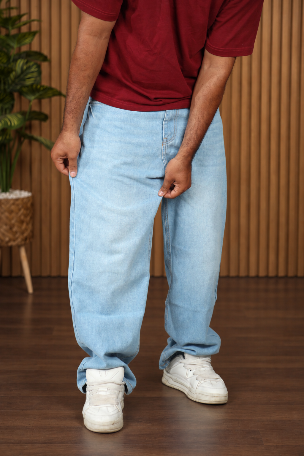 El-Haj Straight Baggy Jeans