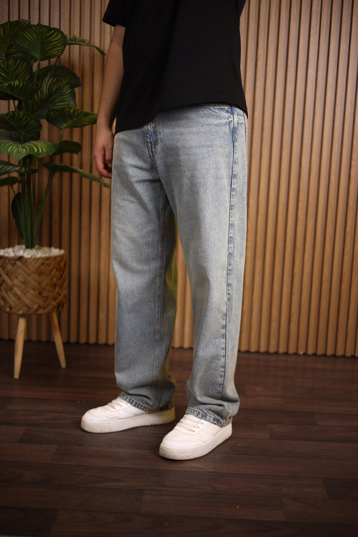 El-Haj Straight Baggy Jeans