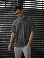 EL- Haj Classic Acid-washed T-shirt