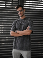 EL- Haj Classic Acid-washed T-shirt