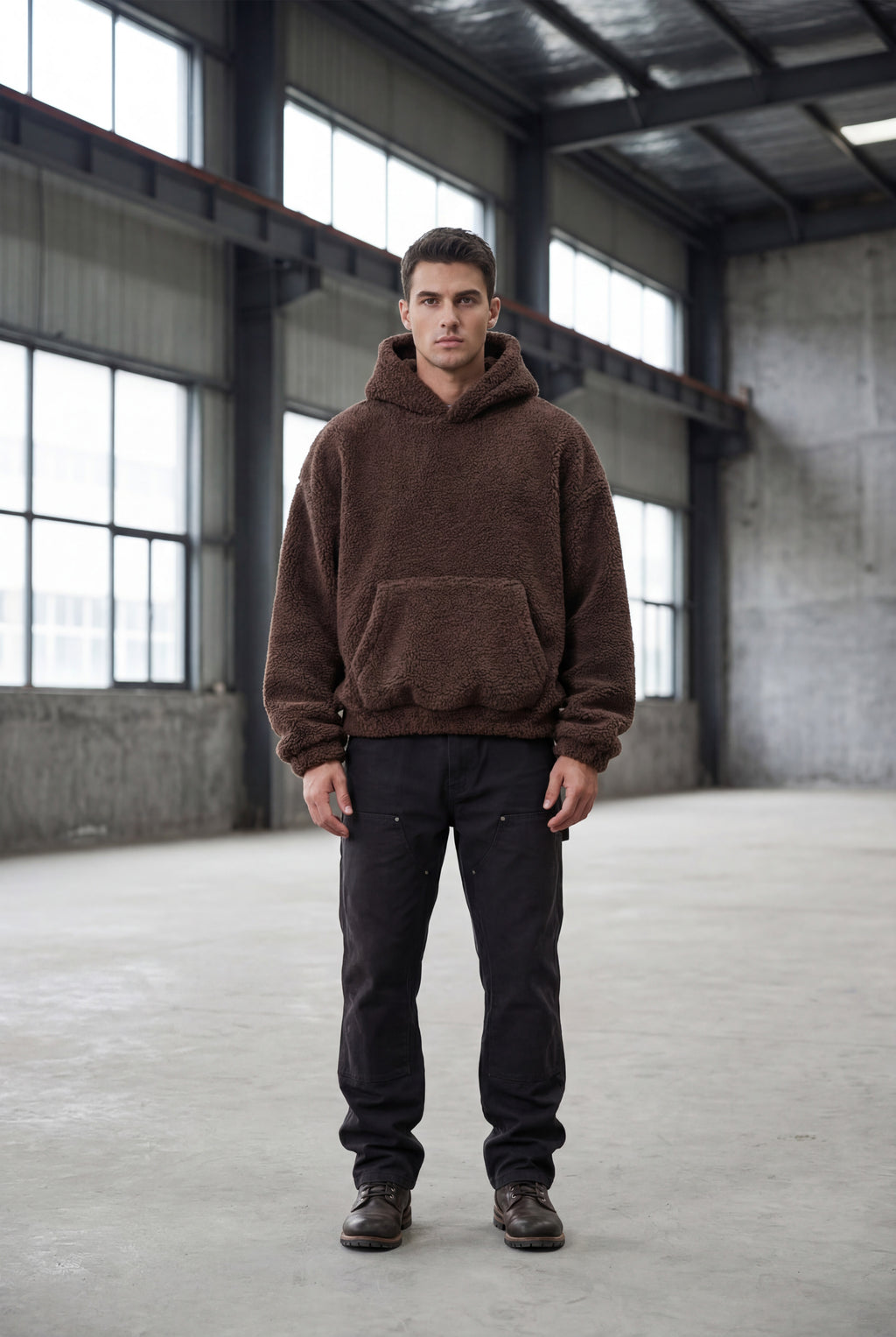 El-Haj Sherpa Hoodie - Brown